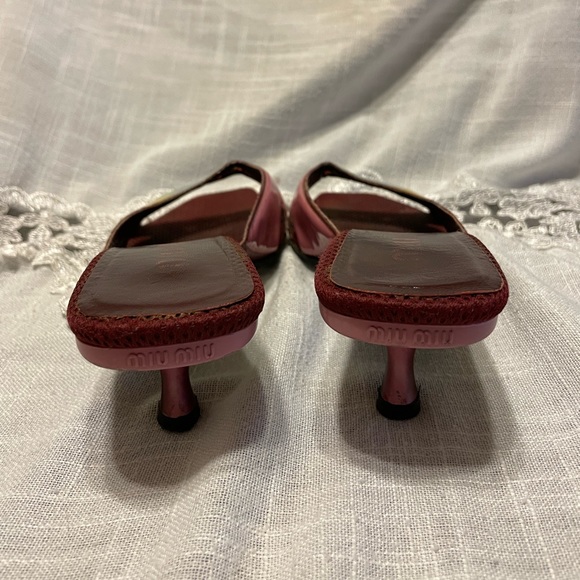 Miu Miu Mesh Sandals - Picture 5 of 9